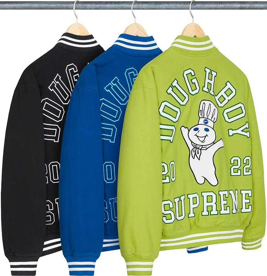 Supreme®/Mitchell & Ness® Doughboy Twill Varsity Jacket